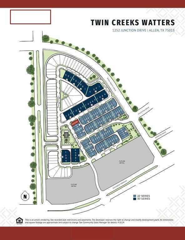 Located in the heart of Allen, Twin Creeks Watters offers something for everyone in the family!