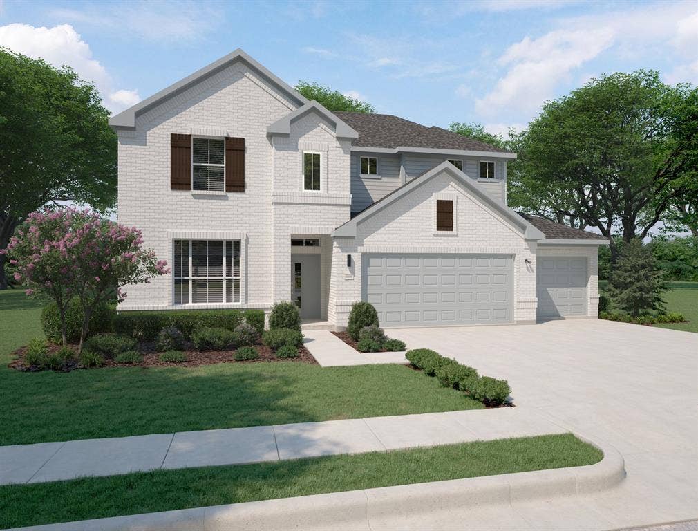 489 Hocking Hills Drive, Waxahachie, TX 75165 Elevation E