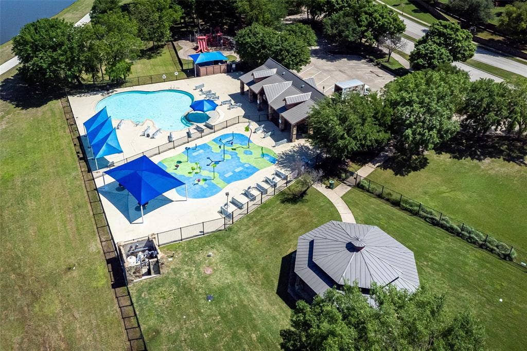 1640 Stillhouse Hollow Drive, Prosper, TX 75078 View of the HOA pool and amenities.