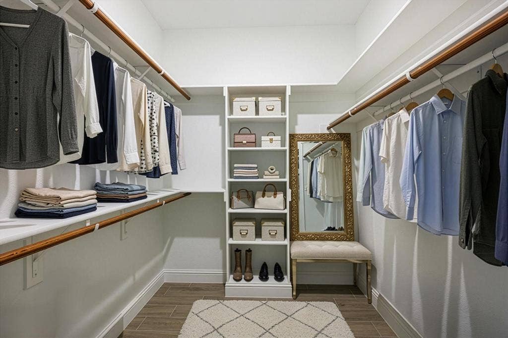 2617 Creek Drive, Granbury, TX 76048 Virtually Stage Closet
