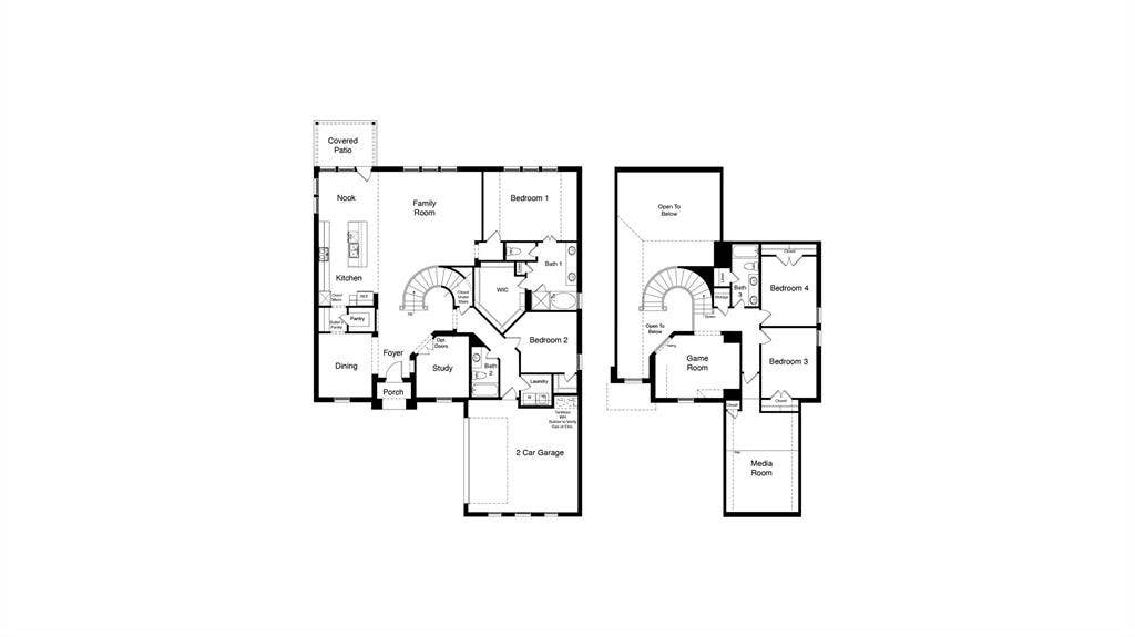 3297 PIER VIEW Street, Grand Prairie, TX 76065 D.R. Horton's Valley SpringFloorplan - All Home and community information, including pricing, included features, terms, availability and amenities, are subject to change at any time without notice or obligation. All Drawings, pictures, photographs, video, square footages, floor plans, elevations, features, colors and sizes are approximate for illustration purposes only and will vary from the homes as built.