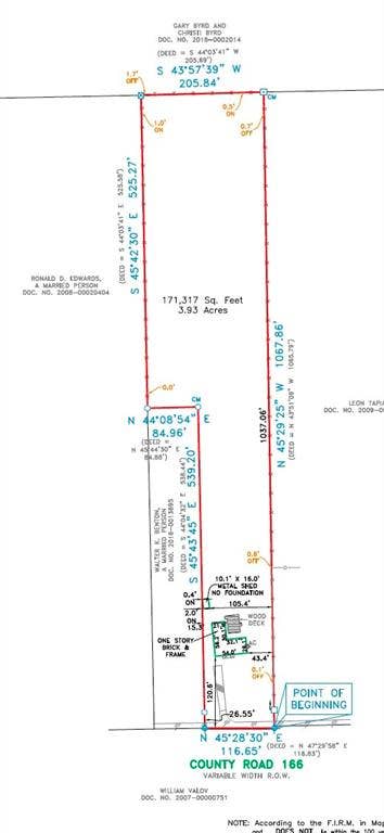 6060 County Road 166, Kaufman, TX 75142 Survey Available almost 4 ACRES