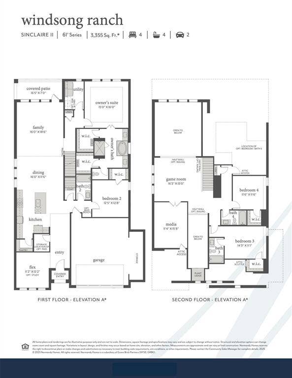 4211 Rosita Lane, Prosper, TX 75078 Featuring a sophisticated, open concept floor plan with a welcoming front porch, our Sinclaire II floor plan is your dream home come to life!