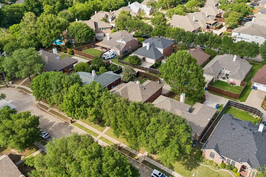 1105 Easton Lane, Allen, TX 75002 Another aerial View.