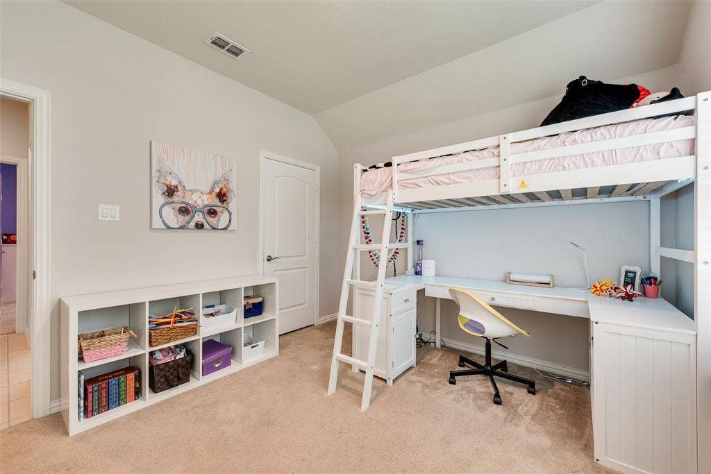 1432 Westview Lane, Northlake, TX 76226 Front bedroom with large window at 1432 Westview Ln in the Canyon Falls community in Northlake, TX