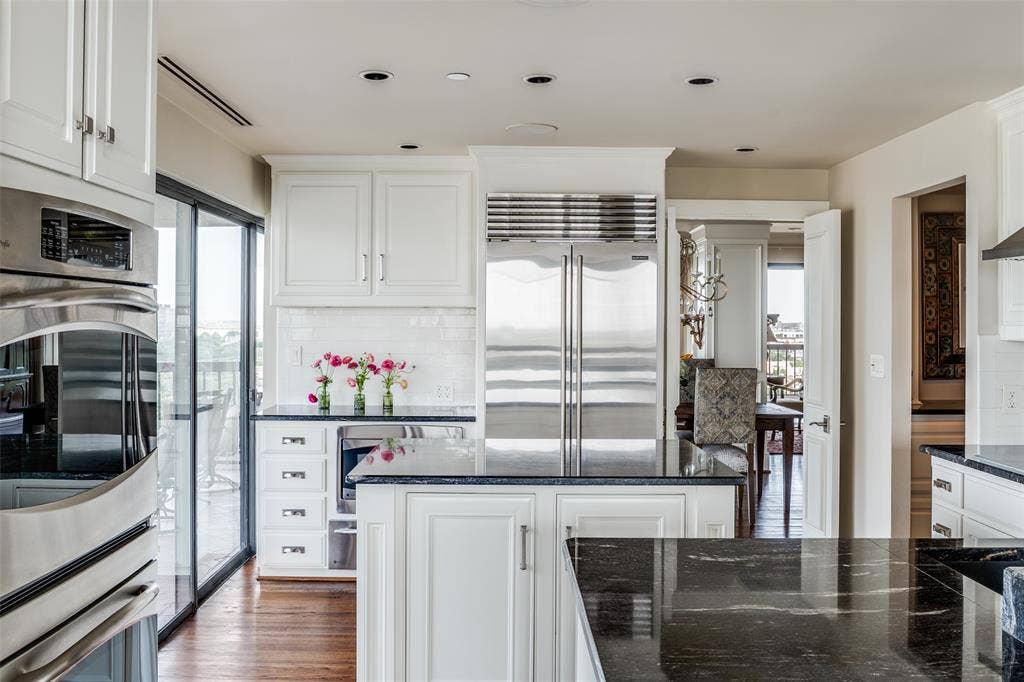 3831 Turtle Creek Boulevard, #15E, Dallas, TX 75219 Gourmet kitchen.