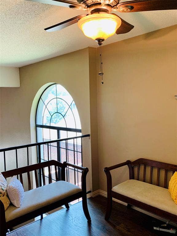 1848 Sonnet Drive, Grapevine, TX 76051 Arch-top window with dark framing and grid pattern