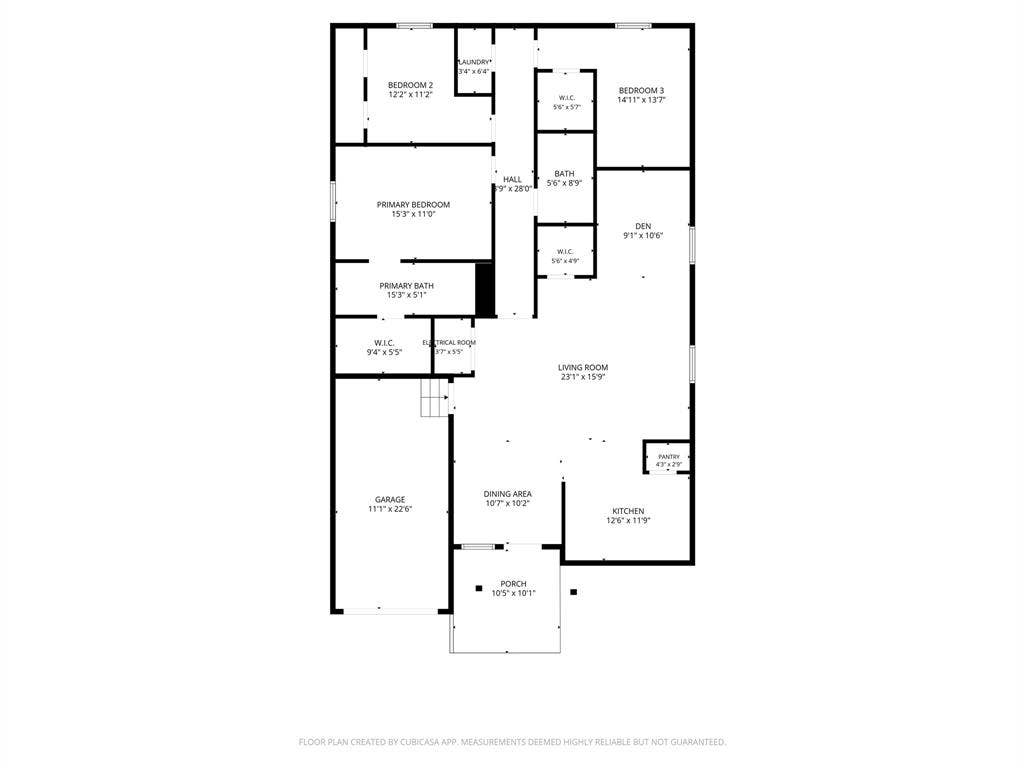 314 NW 15th Street, Grand Prairie, TX 75050 Floor plan