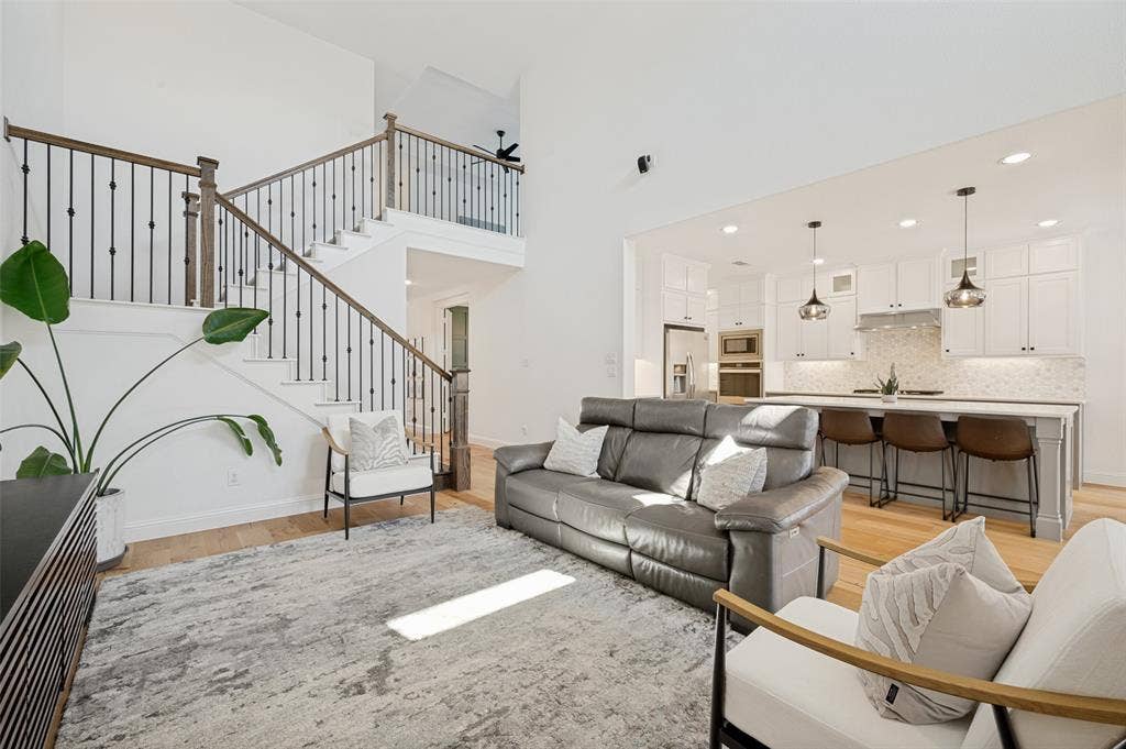 961 Gladewater Drive, Prosper, TX 75078 Open Concept seamlessly connects these primary gathering spaces providing visual access to each space