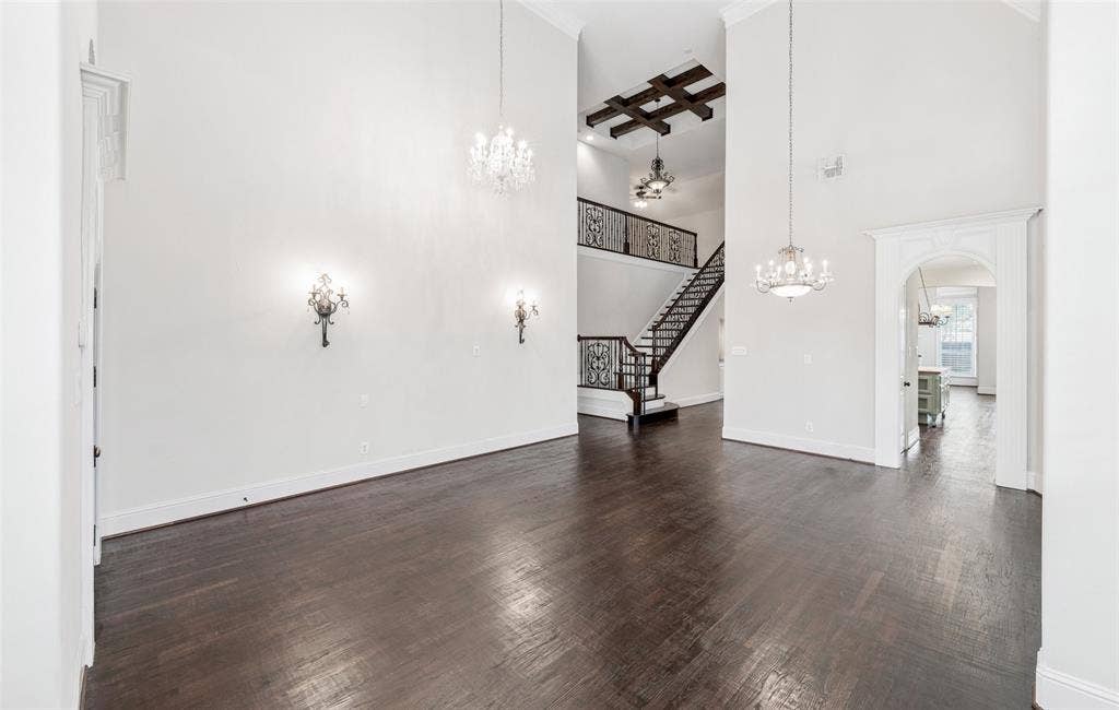 9131 Cochran Bluff Lane, Dallas, TX 75220 first floor living/dining.