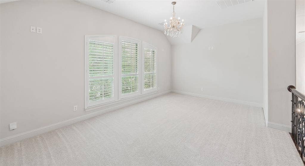 9131 Cochran Bluff Lane, Dallas, TX 75220 2nd floor living area.