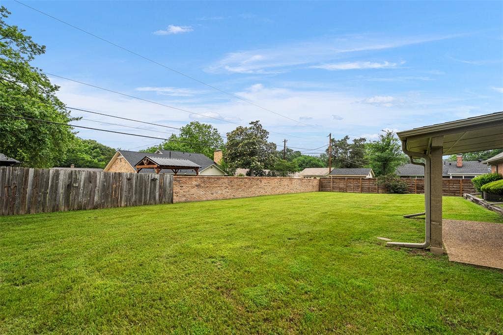 1102 Mill Run Road, Athens, TX 75751 Backyard