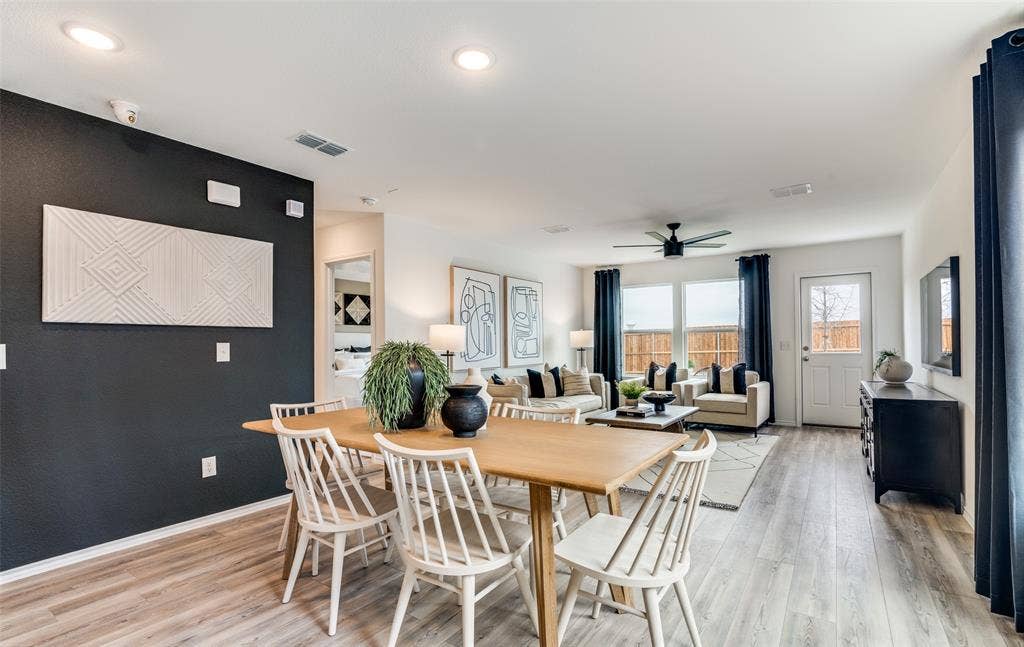 816 Springwell Drive, Princeton, TX 75407 *Model Representation - Dining area off kitchen with large windows