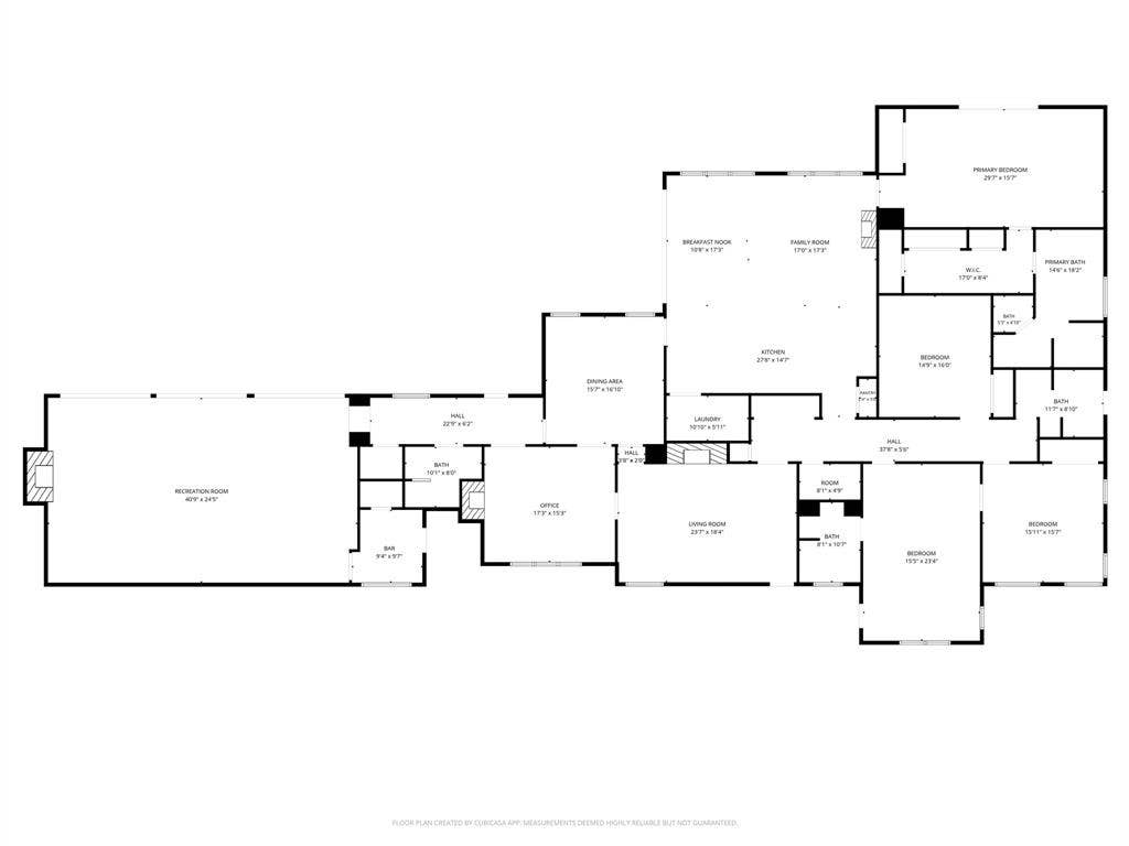 1901 Rose Point, Athens, TX 75752 Floor plan