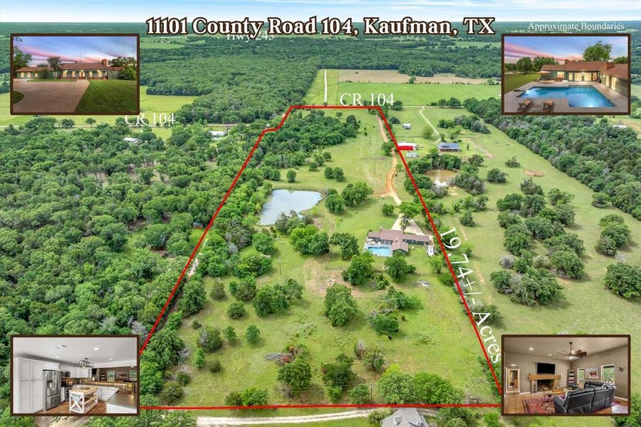 Property photo for 11101 County Road 104, Kaufman, TX