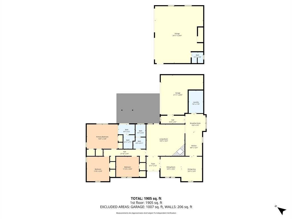 3301 Loma Vista Drive, Waco, TX 76708 Floor plan