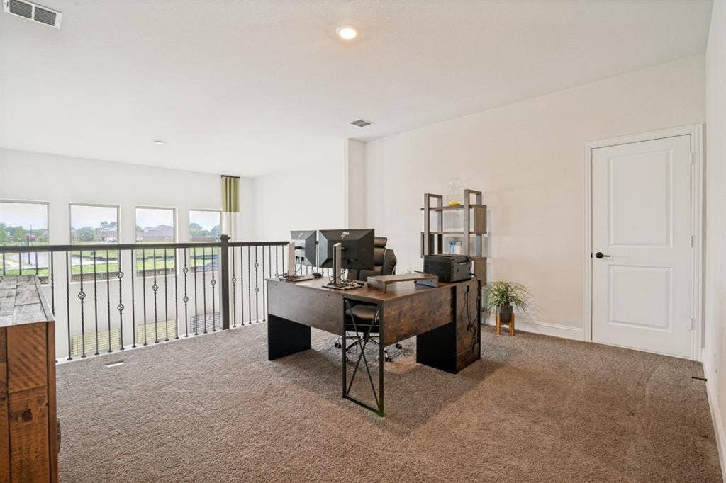 This is a spacious 2nd living area / game room / toddlers play area as well.