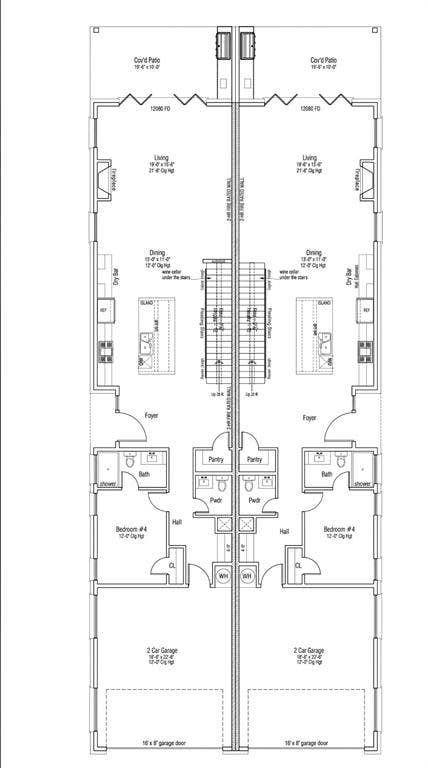 1st Floor layout