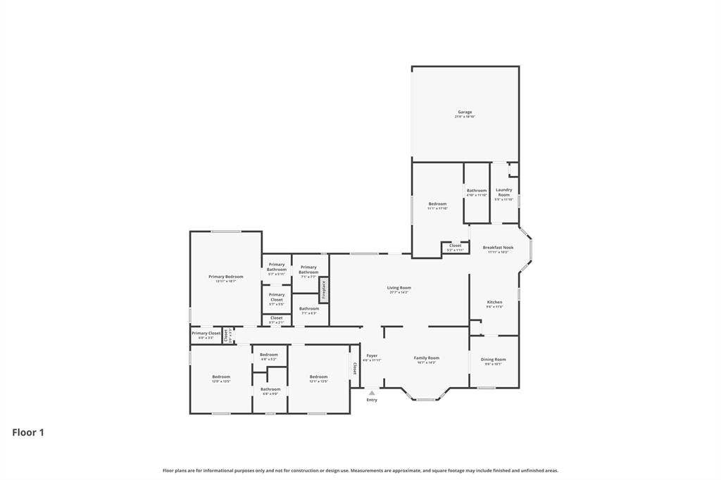 101 Hollyhill Lane, Denton, TX 76205 Floor plan