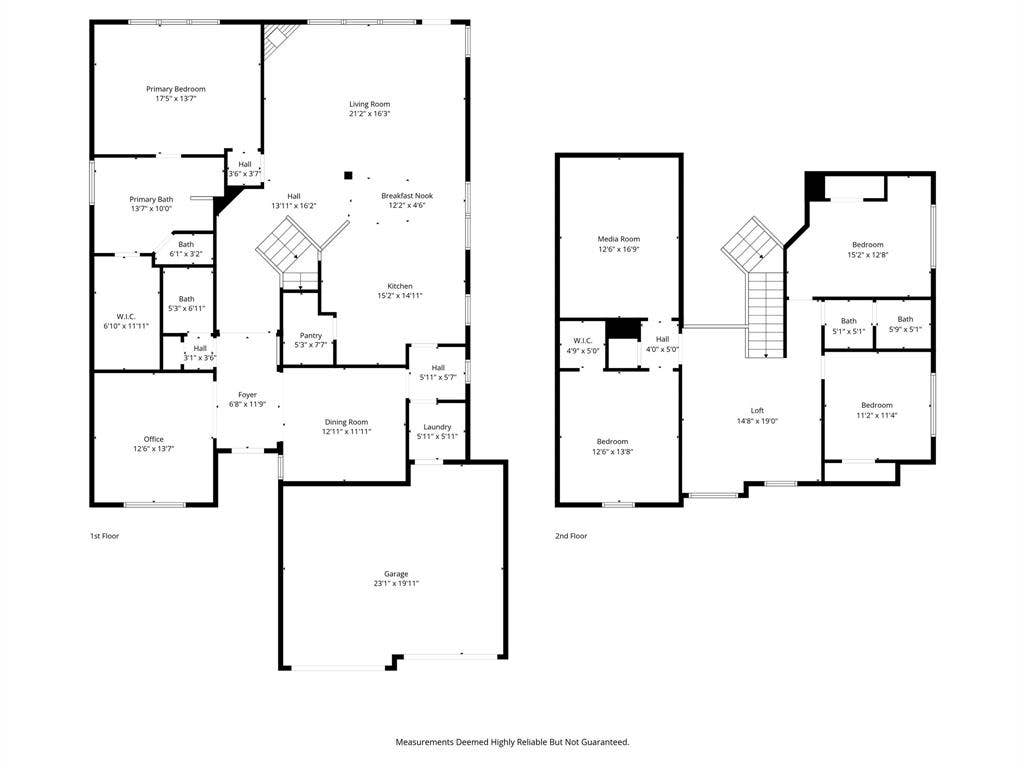 308 Bradbury Drive, Euless, TX 76040 Thoughtfully designed floor plan featuring a spacious primary suite downstairs, dedicated office, open-concept living & kitchen areas, plus an upstairs loft, media room & generously sized secondary bedrooms.