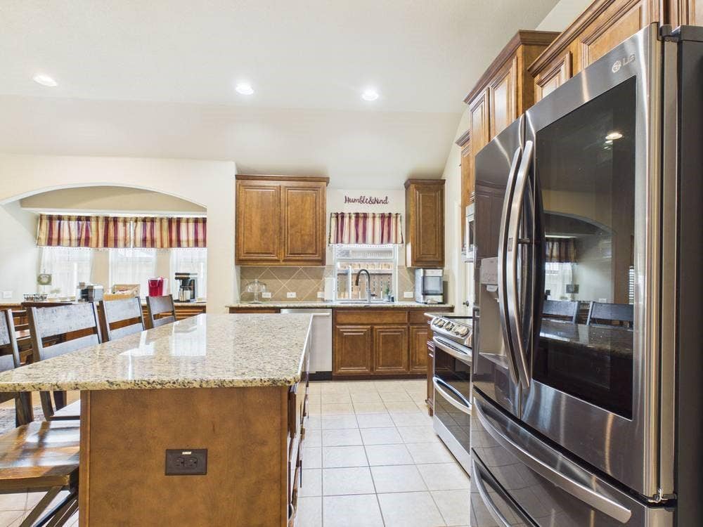 Dishwasher & stove replaced with top of the line appliances