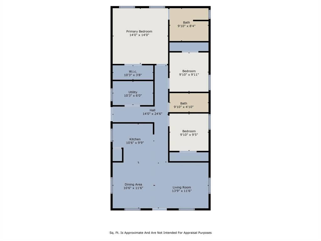 2608 Cleveland Avenue, Waco, TX 76711 Floor plan