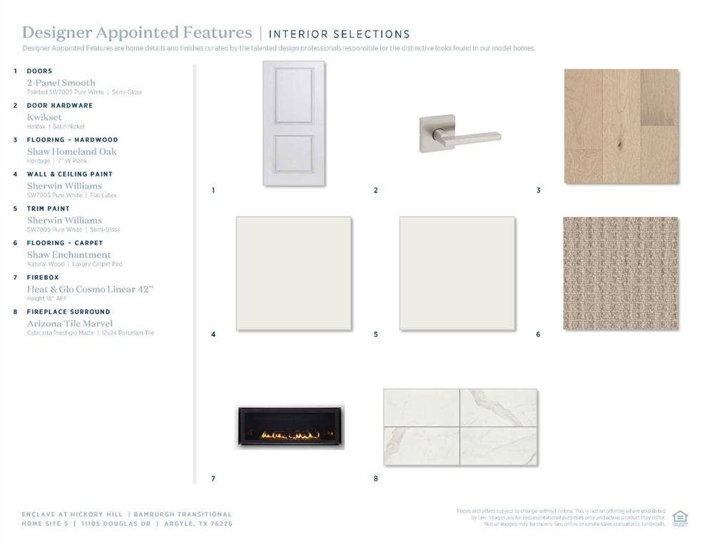 Bamburgh Transitional- Interior Selections