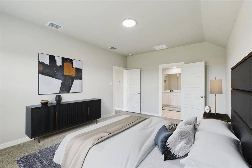 1884 Balfour Bend, Forney, TX 75126 Primary Suite in the Harper home plan by Trophy Signature Homes – REPRESENTATIVE PHOTO
