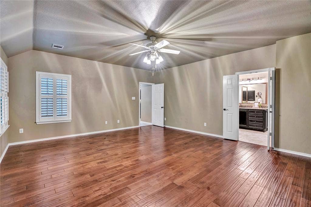 2405 Charlene Drive, Plano, TX 75074 Huge primary bedroom with ensuite bathroom