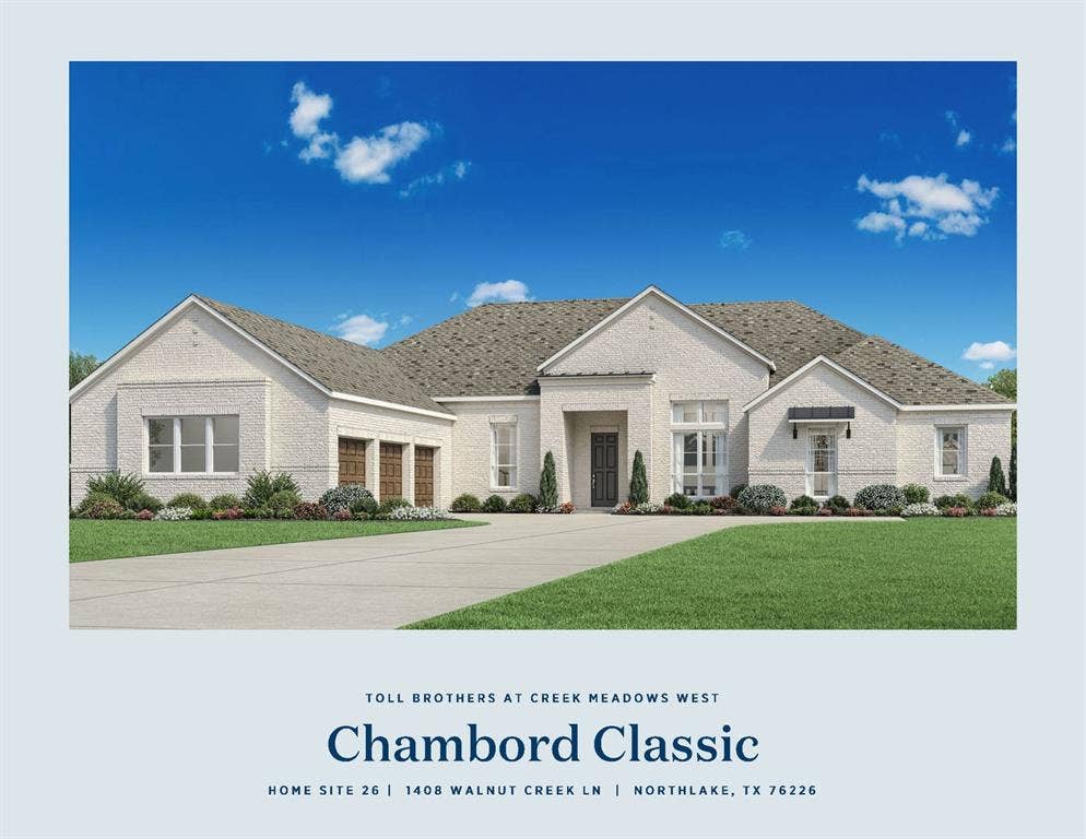 1408 Walnut Creek Lane, Northlake, TX 76226 Chambord Classic-Representative Image