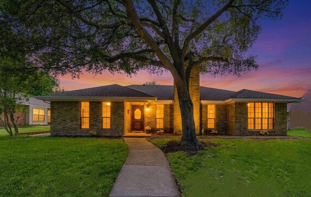 4100 Emerson Drive, Plano, TX 75093 The architectural design of this home and it's elevation is loaded with potential. Look at the end of the listing to see one of several AI generated designs that can be cultivated from this property. Agent would be happy to share her findings.