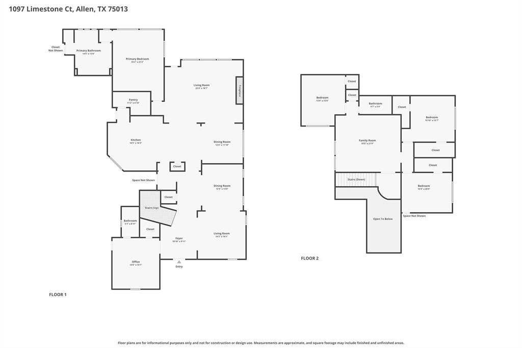 1097 Limestone Court, Allen, TX 75013 1097 Limestone Court, Allen, TX 75013