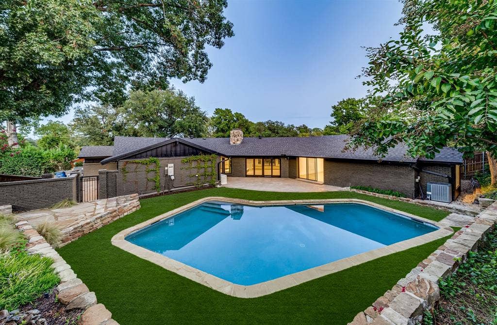 6275 Preston Creek Drive, Dallas, TX 75240 View of swimming pool featuring a patio area