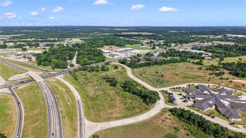 120 Commons Drive, Athens, TX 75751 View from SH 19 south near Cowboy Headquarters retail, Athens Middle School, and Skilled Nursing facility