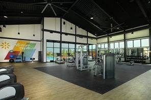 One of the fitness gyms