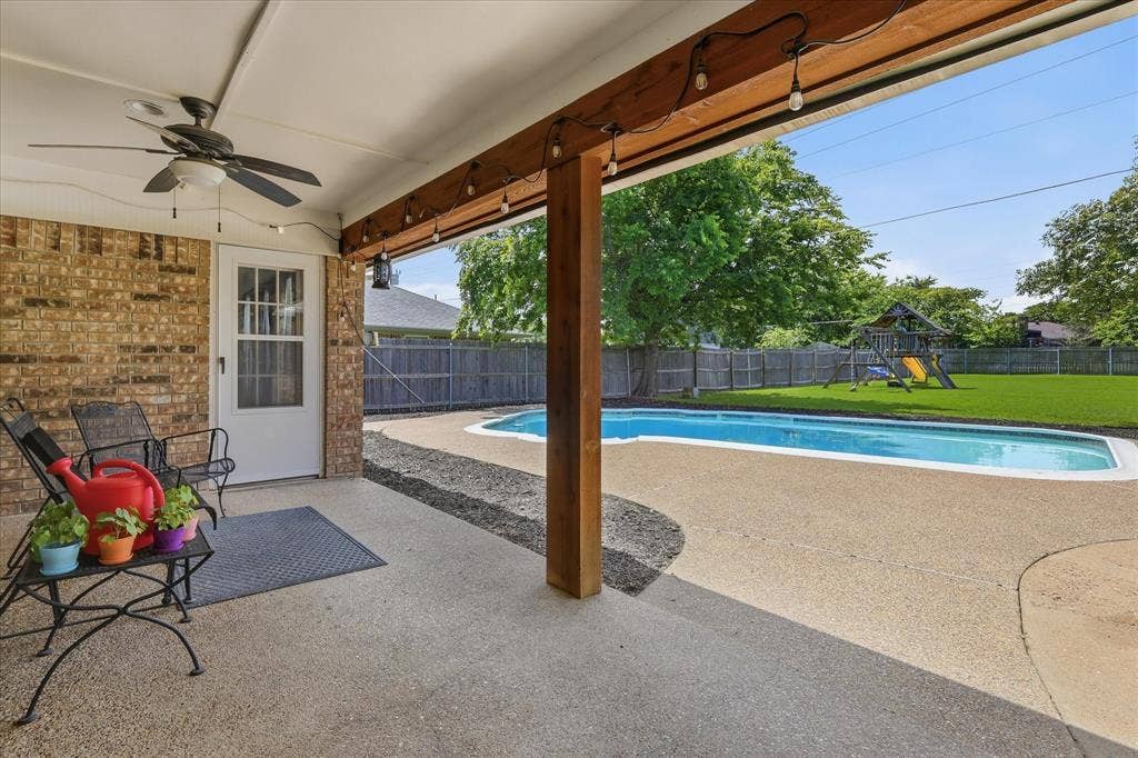 736 California Trail, Keller, TX 76248 Rear Patio