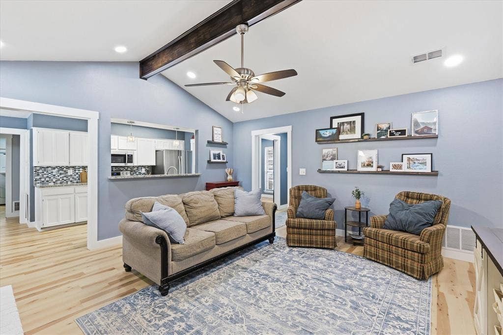 736 California Trail, Keller, TX 76248 Livingroom from 3rd bedroom