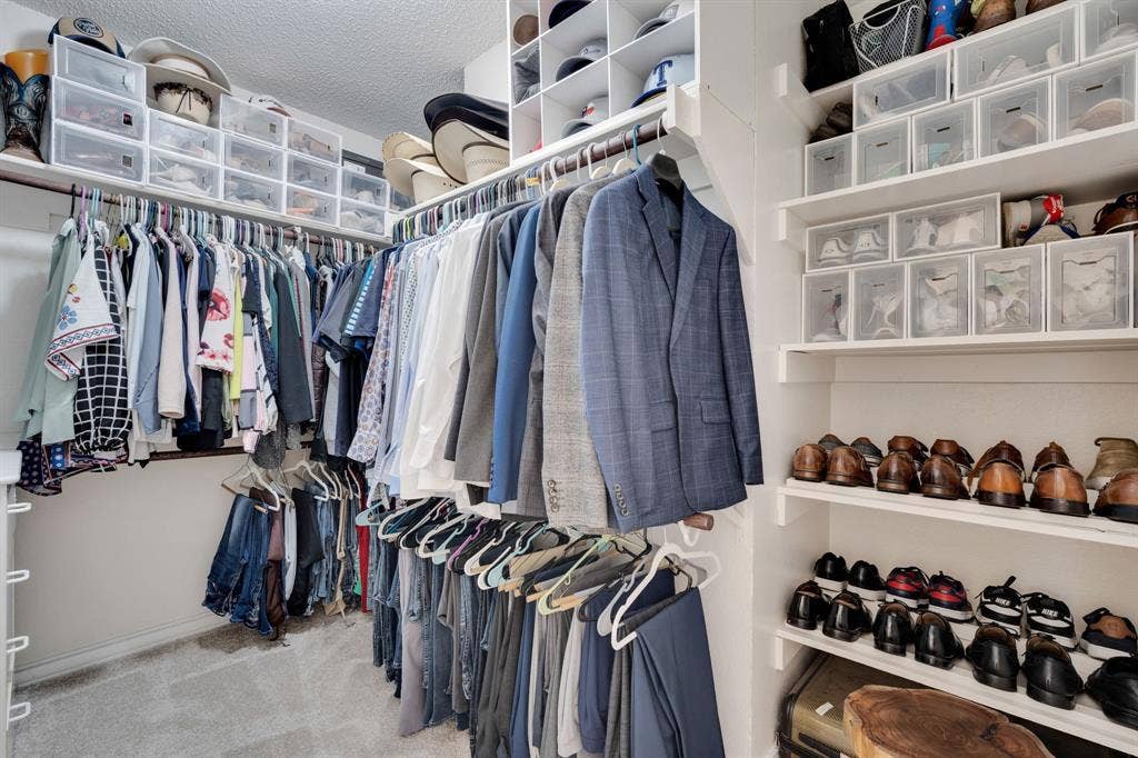 4431 Kings Court, Midlothian, TX 76065 Primary closet