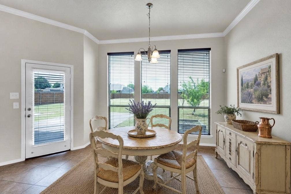 100 Windsor Circle, Waxahachie, TX 75165 Virtually Staged Breakfast Area
