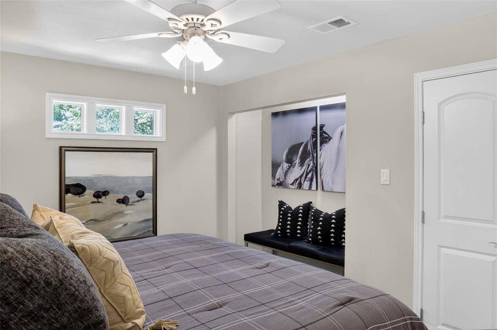 690 Orchid Hill Lane, Copper Canyon, TX 76226 Secondary bedroom accommodates a king size bed. This room is great in size and has a nice size closet