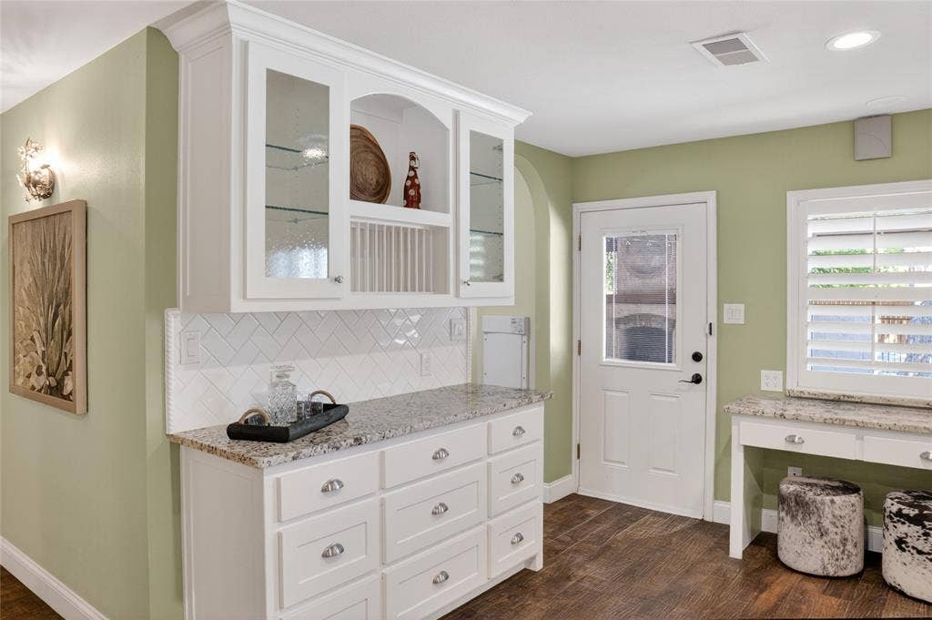 690 Orchid Hill Lane, Copper Canyon, TX 76226 Anther view of the kitchen featuring a butlers pantry