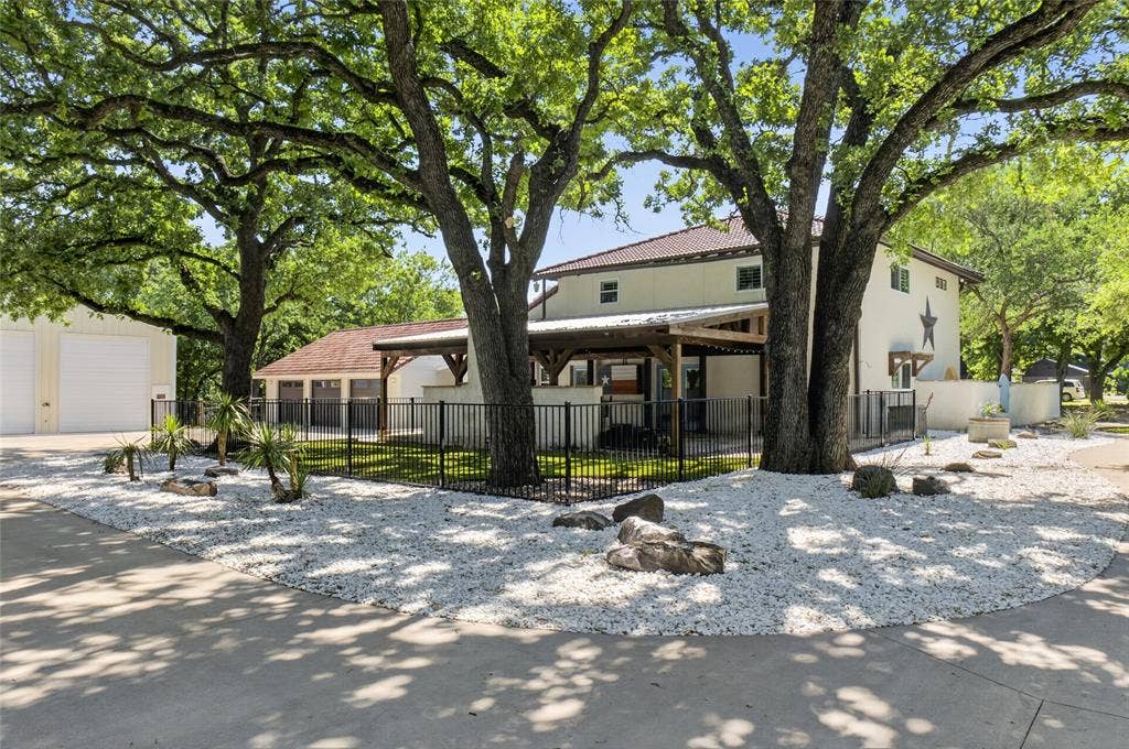 690 Orchid Hill Lane, Copper Canyon, TX 76226 View of home as you drive up to it