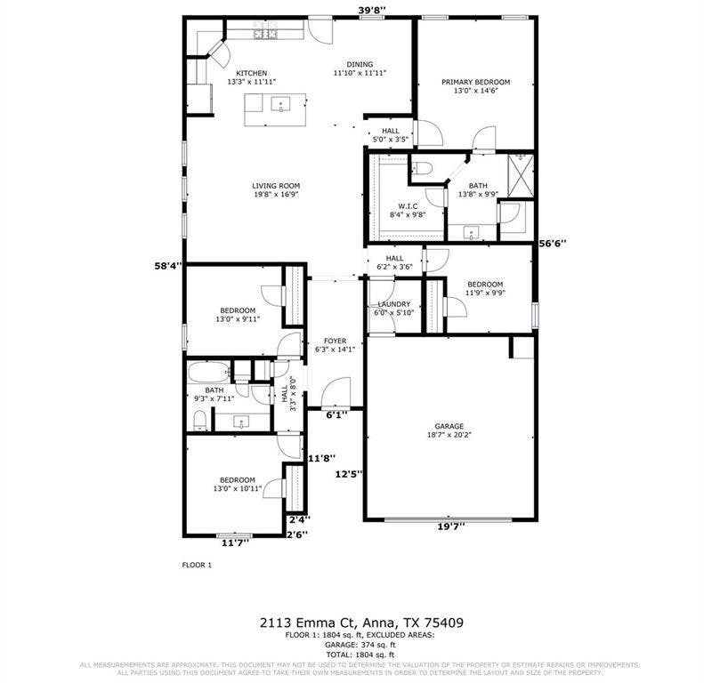 2113 Emma Court, Anna, TX 75409 2113 Emma Court, Anna, TX 75409