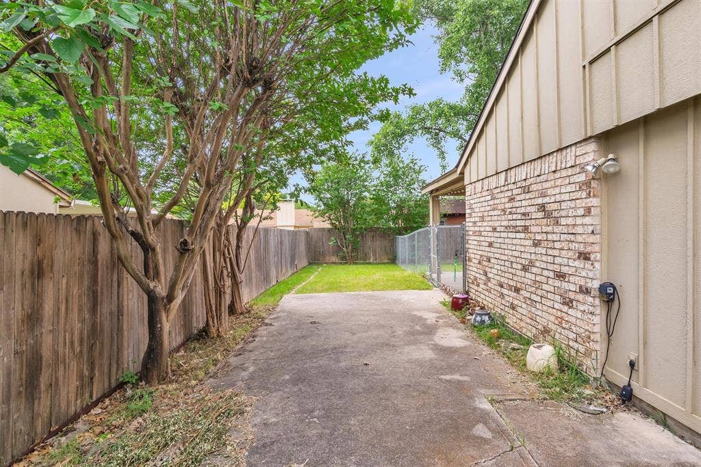 5928 Chisholm Trail, Haltom City, TX 76148 Additional Parking accessible through double gate.