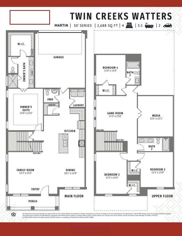 1026 Splitrock Drive, Allen, TX 75013 With an over the top main floor owner's suite and great entertaining space both upstairs and down, the entire family will love our new Martin floor plan!