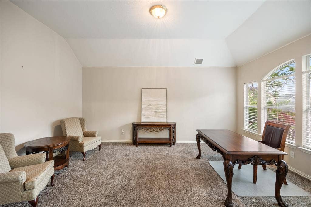 1501 Weathered Wood Lane, Garland, TX 75040 Media room used as an office