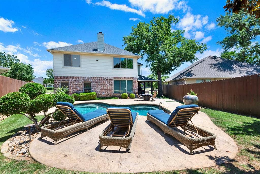 3024 Greenway Drive, Burleson, TX 76028 Backyard Oasis