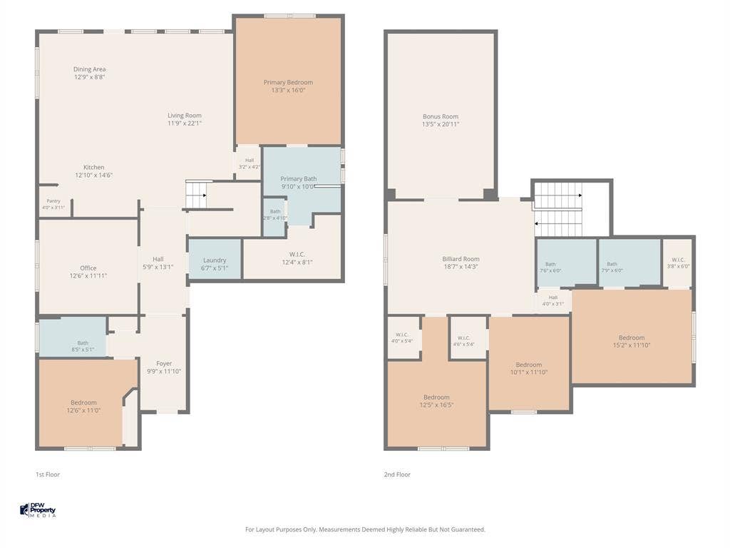 1437 Tanglewood Trail, Northlake, TX 76226 Floor plan