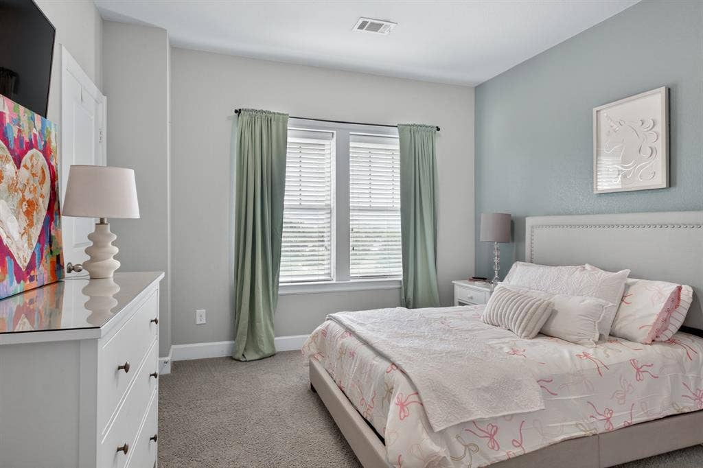 6301 Millie Way, McKinney, TX 75070 Spacious and bright fourth bedroom offering comfort, versatility, and plenty of natural light.
