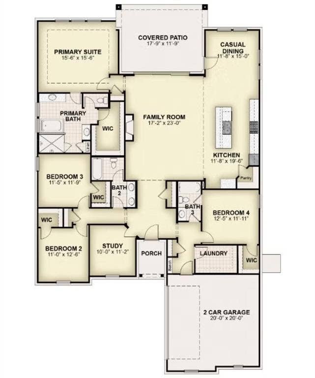 2027 Clairmount Drive, Rockwall, TX 75087 2027 floorplan